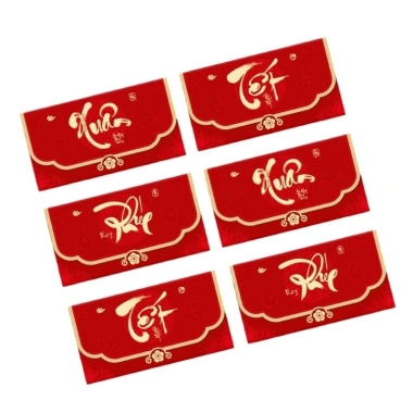 6 Món Shimmering Horse Năm Phong Bì Đỏ - Kịch bản Tiếng Việt cho lễ kỷ niệm, chỉ 55.050 VND giảm từ 67.712 VND 10