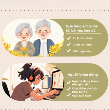60 miếng Dán Ngải Cứu Giữ Nhiệt Tự Nóng - Giữ Ấm 6h, Giảm Đau, Ngăn Cảm Lạnh