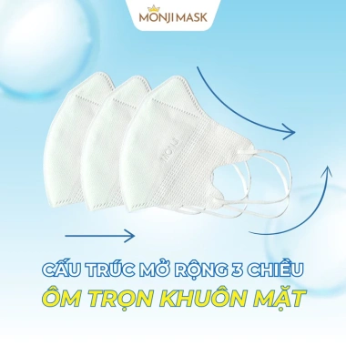 600 khẩu trang 5D Monji 3 lớp lọc khuẩn ngăn bụi ôm sát thoáng khí - 122.900 VND 6 600 khẩu trang 5D Monji 3 lớp lọc khuẩn ngăn bụi ôm sát thoáng khí - 122.900 VND 6