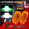 6LED Đánh Dấu Ánh Sáng 12V 24V cho Xe Bên Khoảng Cách Cảnh Báo Xe Kéo Xe Tải Caravan Vàng Đỏ Xanh Dương Xanh Trắng