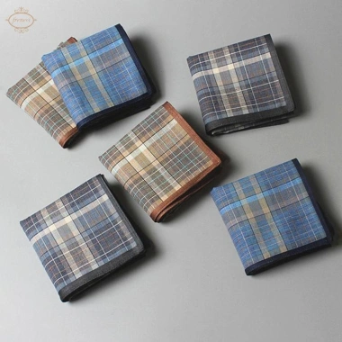 6x Khăn Tay Nam Cotton 40x40cm Túi Vuông Phong Cách Kinh Doanh – Chỉ 140.400₫ 3