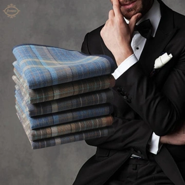 6x Khăn Tay Nam Cotton 40x40cm Túi Vuông Phong Cách Kinh Doanh – Chỉ 140.400₫ 8
