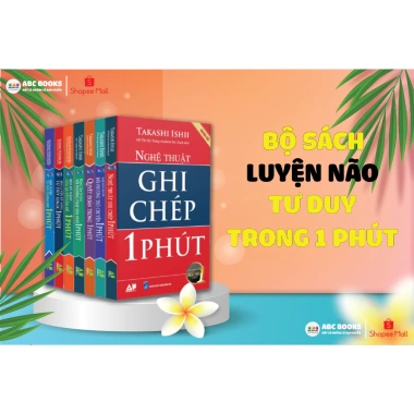 7 Cuốn Sách Luyện Não 1 Phút Bán Chạy Nhất Nhật Bản - Tái Bản Giá Ưu Đãi 360.250đ 2