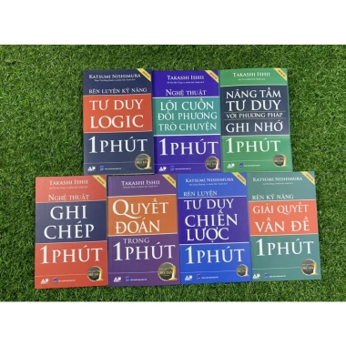 7 Cuốn Sách Luyện Não 1 Phút Bán Chạy Nhất Nhật Bản - Tái Bản Giá Ưu Đãi 360.250đ 6
