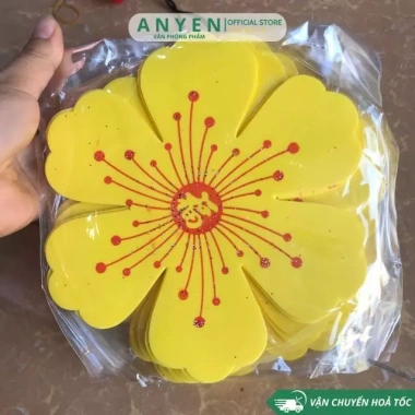 8 bông hoa mai xốp dán tường dán kính - Giá chỉ 2.000đ, ưu đãi siêu tiết kiệm 10 8 bông hoa mai xốp dán tường dán kính - Giá chỉ 2.000đ, ưu đãi siêu tiết kiệm 10