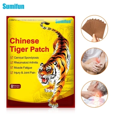 8 Miếng Cao Dán Con Cọp - Giảm Đau Thắt Lưng, Khớp, Cổ Vai Gáy, Thành Phần Cao Động Vật & Thảo Dược 2