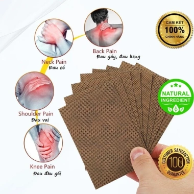 8 Miếng Cao Dán Đau Lưng, Cổ, Vai, Khớp - Thảo Dược Cao Động Vật, Giá Ưu Đãi 74.520₫ 5