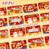 80 thẻ cào tết DIY viết tay - Thẻ CNY trúng thưởng, quà bất ngờ cho bé, 37.422 VND
