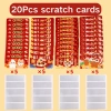 80 thẻ cào tết DIY viết tay - Thẻ CNY trúng thưởng, quà bất ngờ cho bé, 37.422 VND 10