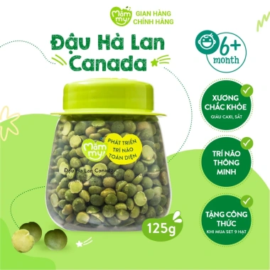 9 loại hạt quý hữu cơ ăn dặm Mămmy - giàu vitamin, dinh dưỡng cho bé từ 6 tháng - chỉ 75.000₫