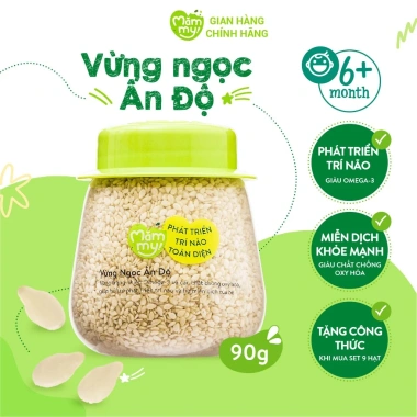 9 loại hạt quý hữu cơ ăn dặm Mămmy - giàu vitamin, dinh dưỡng cho bé từ 6 tháng - chỉ 75.000₫ 10 9 loại hạt quý hữu cơ ăn dặm Mămmy - giàu vitamin, dinh dưỡng cho bé từ 6 tháng - chỉ 75.000₫ 10