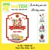 9 Tem Nhãn Giấy Bóng Decan Sticker Dán Tết InkTEM, Hạt Granola, Macca, Hạnh Nhân, Óc Chó 18.000đ 2