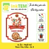 9 Tem Nhãn Giấy Bóng Decan Sticker Dán Tết InkTEM, Hạt Granola, Macca, Hạnh Nhân, Óc Chó 18.000đ 4