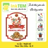 9 Tem Nhãn Giấy Bóng Decan Sticker Dán Tết InkTEM, Hạt Granola, Macca, Hạnh Nhân, Óc Chó 18.000đ 5