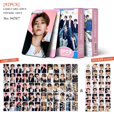 92 Cái ALPHA DRIVE ONE Photocards ALD1 KPOP LOMO Thẻ Sticker Bộ Sưu Tập Giá 66.000đ