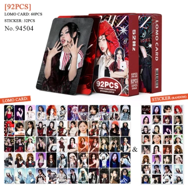 92 Cái Hộp EM XINH SAY HI Photocard LyHan 52HZ Thẻ Sticker Bộ Sưu Tập - 35.200₫ 3