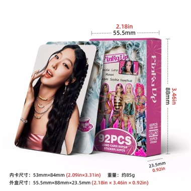 92 Cái/ hộp KATSEYE Photocards THE BEAUTIFUL CHAOS Gabriela KPOP LOMO – Bộ Sưu Tập Sticker, chỉ 38.500đ 9