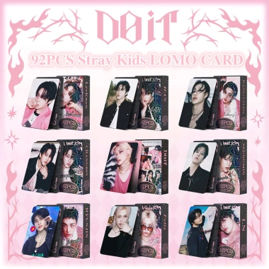 92 Cái hộp Photocard Stray Kids LÀM IT KPOP Felix Seungmin LeeKnow HAN HyunJin ChangBin LOMO - Bộ sưu tập 38.500₫