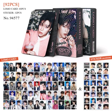 92 Cái hộp Photocard Stray Kids LÀM IT KPOP Felix Seungmin LeeKnow HAN HyunJin ChangBin LOMO - Bộ sưu tập 38.500₫ 5