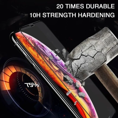 9D Full Cover 9H Siêu Trong Suốt - Kính Cường Lực Bảo Vệ Màn Hình iPhone 15/14/13/12 Pro Max, XS Max - Giá 16.500đ