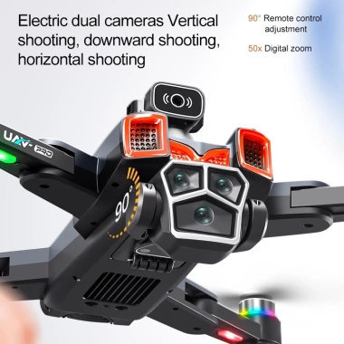 A19 Pro Drone 5.6 inch Màn Hình, Động Cơ Không Chổi Than, Camera Kép 90°/120°, Chống Va Chạm - Giá Ưu Đãi 1.365.000₫ 5