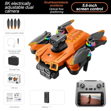 A19 Pro Drone 5.6 inch Màn Hình, Động Cơ Không Chổi Than, Camera Kép 90°/120°, Chống Va Chạm - Giá Ưu Đãi 1.365.000₫ 10