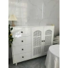 A24 Tủ gỗ đa năng cửa phối mây - Phòng ngủ, phòng khách, giá ưu đãi 3,047,500₫ 2