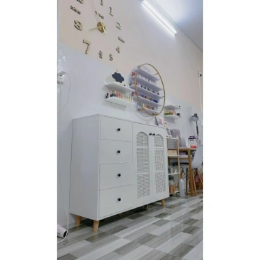 A24 Tủ gỗ đa năng cửa phối mây - Phòng ngủ, phòng khách, giá ưu đãi 3,047,500₫ 7