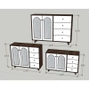 A24 Tủ gỗ đa năng cửa phối mây - Phòng ngủ, phòng khách, giá ưu đãi 3,047,500₫ 14