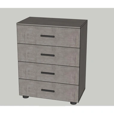 A28 Tủ gỗ 4 tầng ASTHA - Giá ưu đãi 1.782.500 VNĐ, thiết kế hiện đại, bền bỉ 6