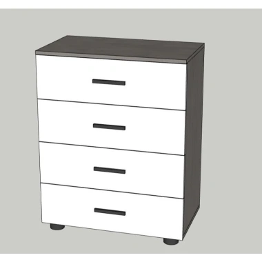 A28 Tủ gỗ 4 tầng ASTHA - Giá ưu đãi 1.782.500 VNĐ, thiết kế hiện đại, bền bỉ 7