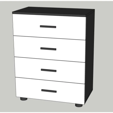 A28 Tủ gỗ 4 tầng ASTHA - Giá ưu đãi 1.782.500 VNĐ, thiết kế hiện đại, bền bỉ 9