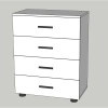 A28 Tủ gỗ 4 tầng ASTHA - Giá ưu đãi 1.782.500 VNĐ, thiết kế hiện đại, bền bỉ 10