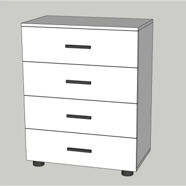 A28 Tủ gỗ 4 tầng ASTHA - Giá ưu đãi 1.782.500 VNĐ, thiết kế hiện đại, bền bỉ 10
