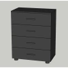 A28 Tủ gỗ 4 tầng ASTHA - Giá ưu đãi 1.782.500 VNĐ, thiết kế hiện đại, bền bỉ 15