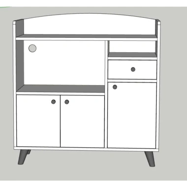A46 tủ bếp nhỏ gọn cho phòng bếp – Thiết kế hiện đại, giá 2.288.500đ, tiết kiệm không gian 4