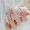 Aacar 0.4-3mm Vàng Bạc Trắng Kim Loại Caviar 3D Kim Cương Giả Trang Trí Móng Tay 7