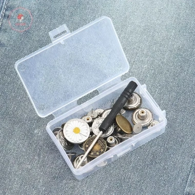 AACAR 10/20 Nút Quần Jean Kim Loại 17-20mm - Bộ Sửa Chữa Tua Vít Tháo Rời 37.950đ