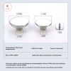 AACAR 10/20 Nút Quần Jean Kim Loại 17-20mm - Bộ Sửa Chữa Tua Vít Tháo Rời 37.950đ 9