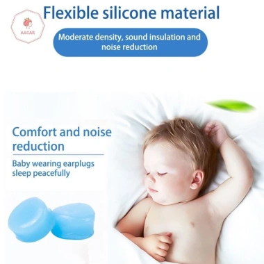 AACAR 12 Cái Nút Tai Silicon Giảm Tiếng Ồn Ngủ, Chống Hủy, Cách Âm, Bảo Vệ Tai, Tái Sử Dụng - Giá 32.010 VND 7