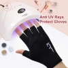 Aacar 2 Chiếc Găng Tay Chống Tia UV Đèn LED Bảo Vệ Móng Tay - Dụng Cụ Nghệ Thuật Giá Ưu Đãi 56.241đ
