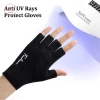 Aacar 2 Chiếc Găng Tay Chống Tia UV Đèn LED Bảo Vệ Móng Tay - Dụng Cụ Nghệ Thuật Giá Ưu Đãi 56.241đ 2