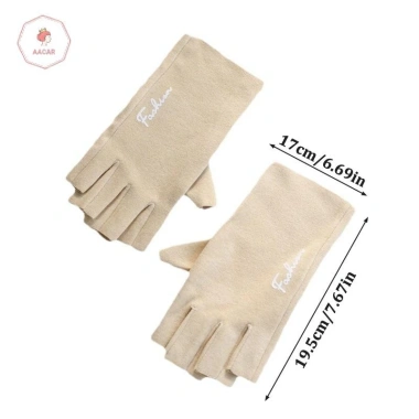 Aacar 2 Chiếc Găng Tay Chống Tia UV Đèn LED Bảo Vệ Móng Tay - Dụng Cụ Nghệ Thuật Giá Ưu Đãi 56.241đ