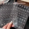 AACAR 2.026 Airbrush Stencil Móng Tay Pháo Hoa Pony Fu Yuanbao Miếng Dán Rỗng Trang Trí 45.320 VND 2