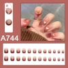 AACAR 24 Cái Móng Tay Giả Trẻ Em Dễ Thương Tháo Rời Bấm Vào Đầu Giá 31.502₫ 6