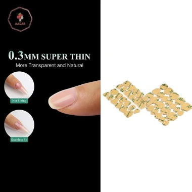 Aacar 240 - Dây Dán Chống Thấm Nước Hai Mặt, Giả Móng Tay Acrylic DIY, Dụng Cụ Trang Điểm Giá 25.300₫ 3