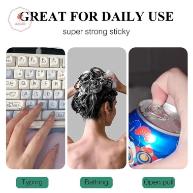Aacar 240 - Dây Dán Chống Thấm Nước Hai Mặt, Giả Móng Tay Acrylic DIY, Dụng Cụ Trang Điểm Giá 25.300₫ 8