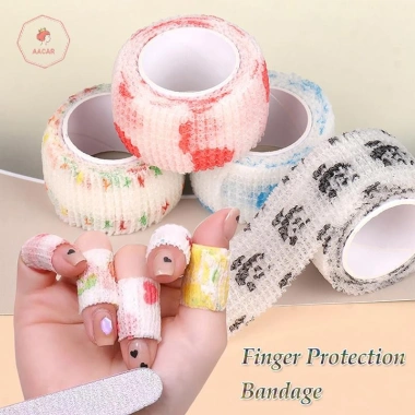 Aacar 2M/4M Móng Tay Bảo Vệ Ngón Tay Chống UV Không Dệt Bọc Thoáng Khí Tự Dính - 32,500₫