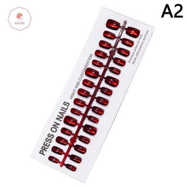 AACAR 30 chiếc mắt móng tay gradient handmade bấm vào, ngắn đầu full cover hoa 7 AACAR 30 chiếc mắt móng tay gradient handmade bấm vào, ngắn đầu full cover hoa 7
