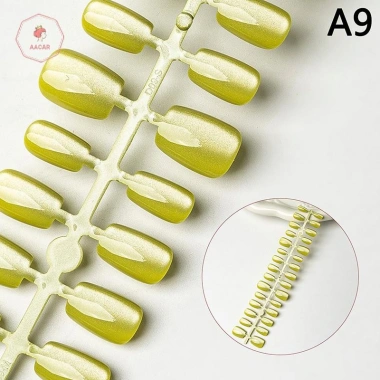 AACAR 30 chiếc mắt móng tay gradient handmade bấm vào, ngắn đầu full cover hoa 10 AACAR 30 chiếc mắt móng tay gradient handmade bấm vào, ngắn đầu full cover hoa 10